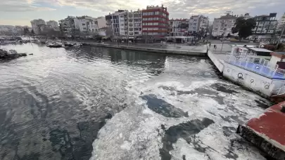 Çanakkale sahillerinde yeniden müsilaj görüldü