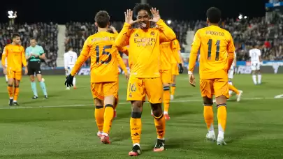 Real Madrid, son dakikada bulduğu golle çeyrek finalde