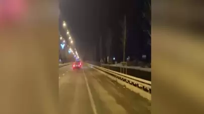 Trafikte kıyasıya yarışan 2 sürücüye toplamda 41 bin lira ceza kesildi