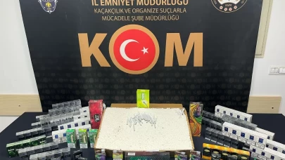 Kastamonu'da kaçak sigara operasyonu