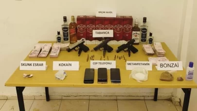 Bodrum’da uyuşturucu ve silah operasyonu