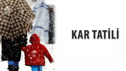 Gümüşhane’de yoğun kar yağışı! Eğitime bir gün ara verildi