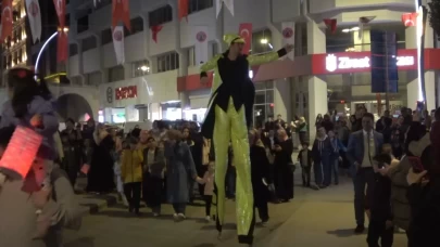 Bafra'nın 600 yıllık geleneği: Sele Sepet Top Kandil Şenliği coşkuyla kutlandı