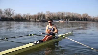 Fenerbahçeli milli kürekçi Cevdet Ege Mutlu'nun hedefi olimpiyatlar