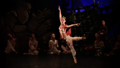 Samsun Devlet Opera ve Balesi "Korsan" balesini sanatseverlerle buluşturdu