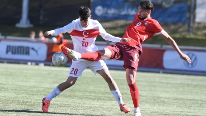 Türkiye 17 Yaş Altı Milli Takımı, İsviçre'ye takıldı