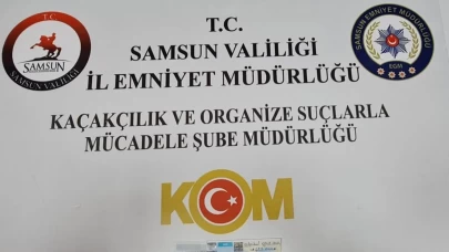 Samsun'da sahte çek operasyonu: 2 gözaltı