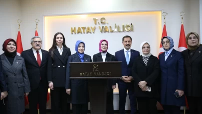 Bakan Göktaş, Hatay'da "İş'te Kadın Kardeşim Projesi"ni anlattı