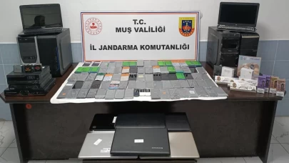 Muş’ta jandarma operasyonları: 75 kişi yakalandı, silah ve kaçak eşya ele geçirildi