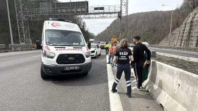 Bolu Dağı Tüneli'nde feci kaza: 4 yaralı