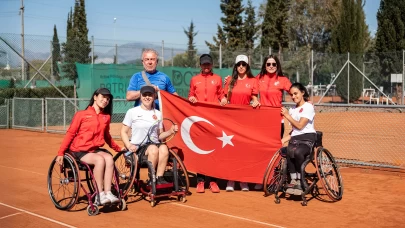 Tekerlekli Sandalye Tenisi A Milli Kadın Takımı Dünya Kupası yolunda
