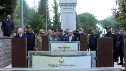 Milli Savunma Bakanı Güler, Çanakkale'de Barbaros Şehitliği'ni ziyaret etti