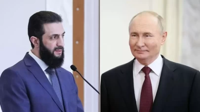 Putin'den Suriye Devlet Başkanı eş-Şara'ya destek ve iş birliği mesajı