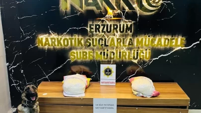 Erzurum'da uyuşturucu operasyonu: 3 zanlı tutuklandı