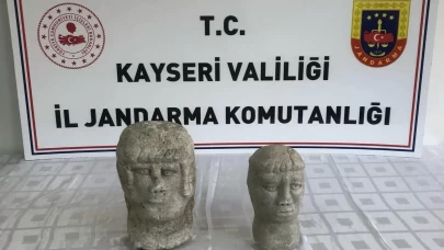 Jandarma harekete geçti! Evinden Roma ve Bizans heykelleri çıktı