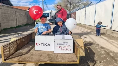 TİKA'dan Sırbistan'da gıda yardımı
