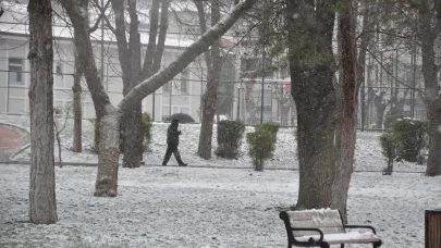 Eskişehir ve Kütahya'da kar yağışı etkili oldu