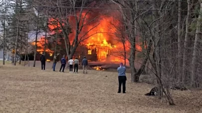 ABD'de küçük bir uçak, Minnesota eyaletinde düştü
