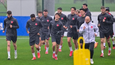 A Milli Takım, Macaristan maçı hazırlıklarına başladı