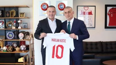 Hırvatistan Futbol Federasyonu Başkanı Kustic’ten TFF’ye ziyaret