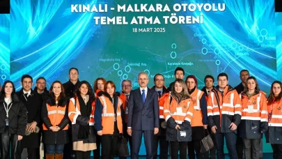 Kınalı-Malkara Otoyolu'nun temeli atıldı