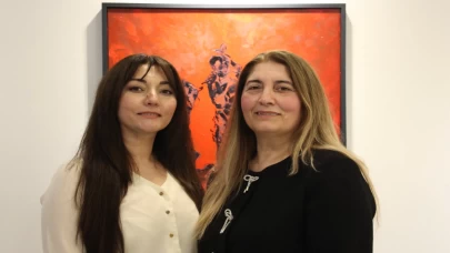 Antalya'da anne ve kız sanatçılardan “İki Kuşak, Bir Ses” sergisi