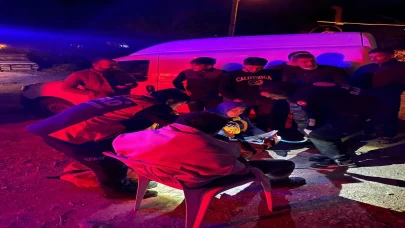 Karanlıkta yolu kaybeden öğrenci bacağını kırdı, AFAD kurtardı