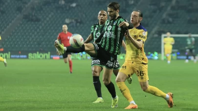 Lider Kocaelispor, Ankaragücü'ne takıldı