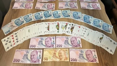 Kocaeli'de kumar oynayan 6 kişiye 55 bin 482 lira ceza kesildi