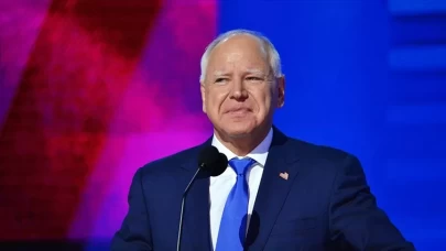 ABD'de Minnesota Valisi Walz başkanlık seçimleri için kapıyı araladı