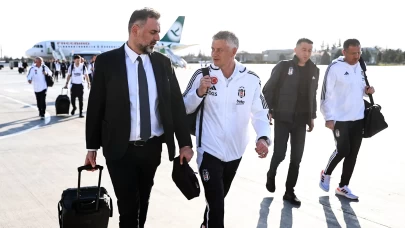 Beşiktaş, Süper Lig’deki Konyaspor maçı için Konya'ya ulaştı