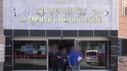 Sivas'ta kuyumculara sahte altın satmaya çalışan 3 şüpheli tutuklandı