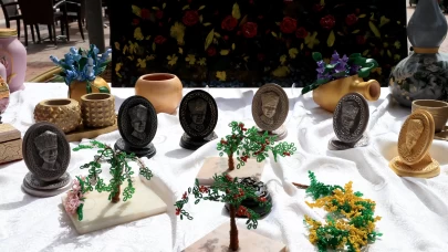 "Öğrenmenin yaşı yok! Huzurevi sakinlerinden el sanatları sergisi"