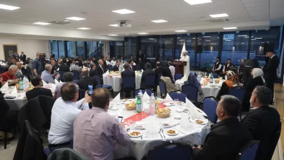 Diyanet İşleri Türk İslam Birliği'nden Stazburg'da iftar