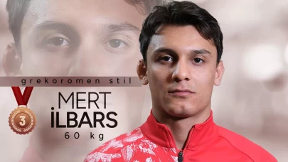 Mert İlbars, U23 Avrupa Güreş Şampiyonası’nda bronz madalya kazandı