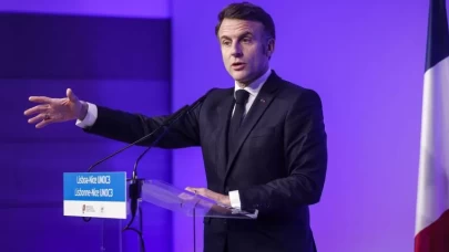 ABD'nin ek gümrük vergisine Macron'dan sert tepki: Bu karar yanıtsız kalmayacak