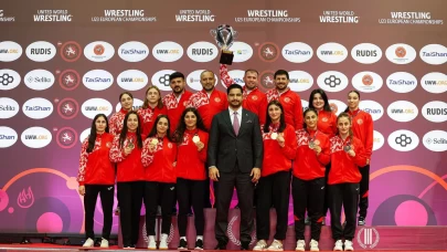 Milli güreşçilerden Avrupa Şampiyonası’nda 16 madalya!