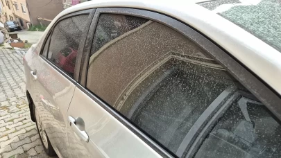 Tekirdağ'a çamur yağdı