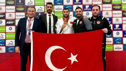 Milli judocu Gürcistan'da altın madalya kazandı