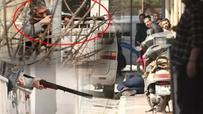 Tüfekle balkona çıktı kendisini ikna etmeye çalışan kişiyi vurdu