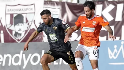 Bandırmaspor 10 kişiyle kazandı!