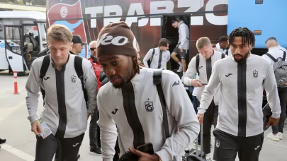 Trabzonspor kafilesi, Başakşehir maçı için İstanbul’da
