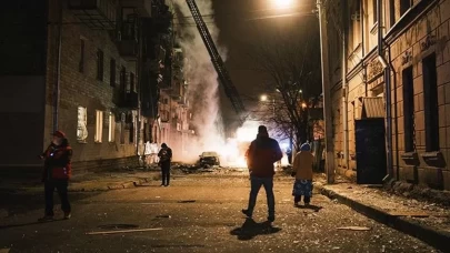 Rusya'dan Harkiv'e dron saldırısı