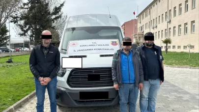 Kırklareli'nde 44 kaçak göçmen yakalandı