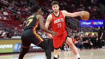 NBA'de Alperen Şengün'ün 18 sayı attığı maçta Houston Rockets, Atlanta Hawks'ı yendi