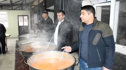 Bu köyde 5 yıldır tek iftar sofrası kuruluyor