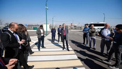 Rus birliklerinin kontrolü Ermenistan'a bıraktığı Margara Sınır Kapısı görüntülendi