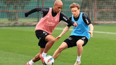 Beşiktaş kondisyon ve taktik çalıştı