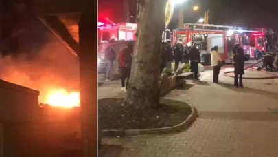 Yalova'da lunaparkta yangın paniği