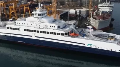 Dünyanın en büyük elektrikli feribotu! Türk tersanesinde üretildi